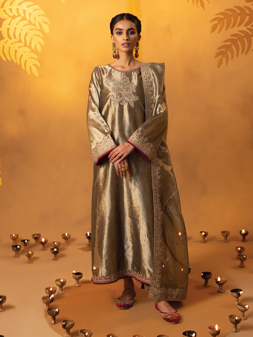 Faiza Faisal | Signature Pret Eid Edit | Rachele by Faiza Faisal - Designer Dress - Type: Ladies Clothes - Available at Libayah - 100% Original