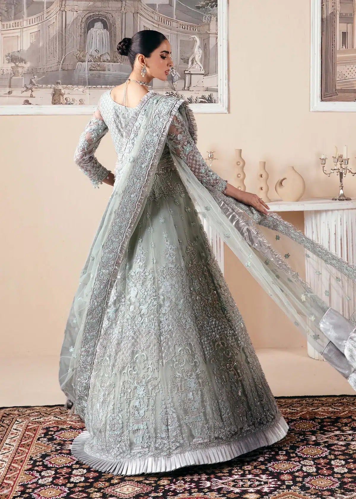 Dastoor | Noor-E-Jahan Wedding Collection'24 | Qamar by Dastoor - Designer Dress - Type: Ladies Clothes - Available at Libayah - 100% Original