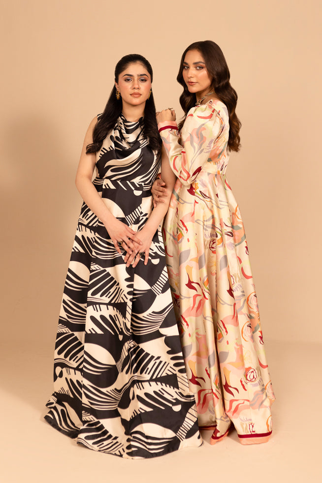 Fozia Khalid | Print Edit | Astral by Fozia Khalid - Designer Dress - Type: Casuals - Available at Libayah - 100% Original