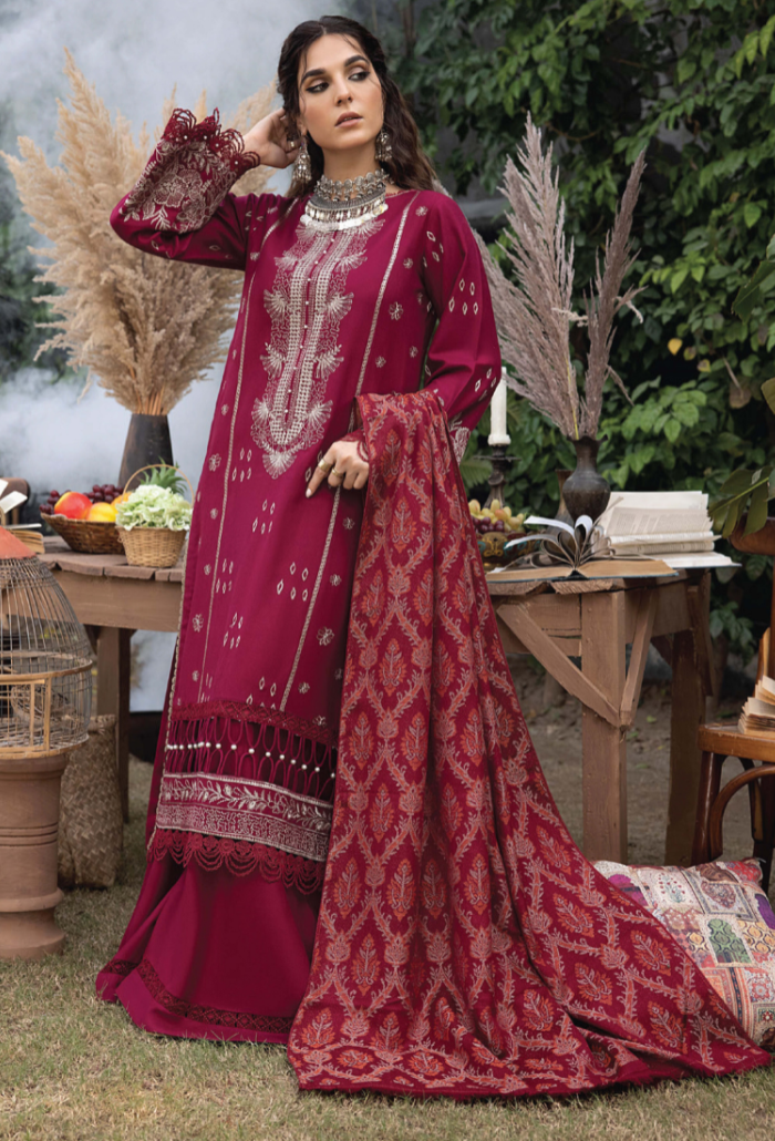 Humdum | Denara 2024 | Denara - D02 by HumDum - Designer Dress - Type: Luxury - Available at Libayah - 100% Original