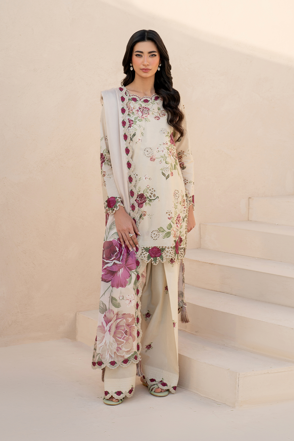 Iznik | Festive Lawn 25 | EFL-05 by Iznik - Designer Dress - Type: Ladies Clothes - Available at Libayah - 100% Original
