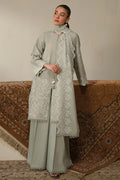 Cross Stitch | Chikankari Lawn 24 | SEA MIST by Cross Stitch - Designer Dress - Type: Ladies Clothes - Available at Libayah - 100% Original