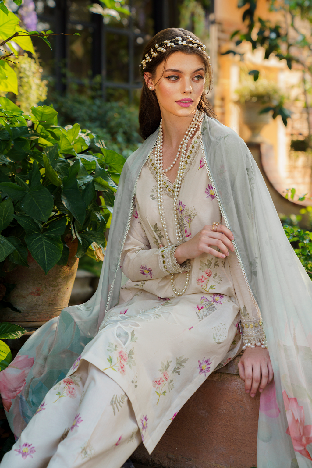 Iznik | Exclusive Lawn | UE-236 PRINTED LAWN by Iznik - Designer Dress - Type: Ladies Clothes - Available at Libayah - 100% Original