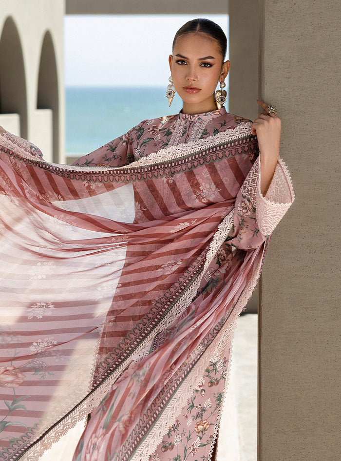 Zainab Chottani | Tahra Lawn 25 | Maraya by Zainab Chottani - Designer Dress - Type: Ladies Clothes - Available at Libayah - 100% Original