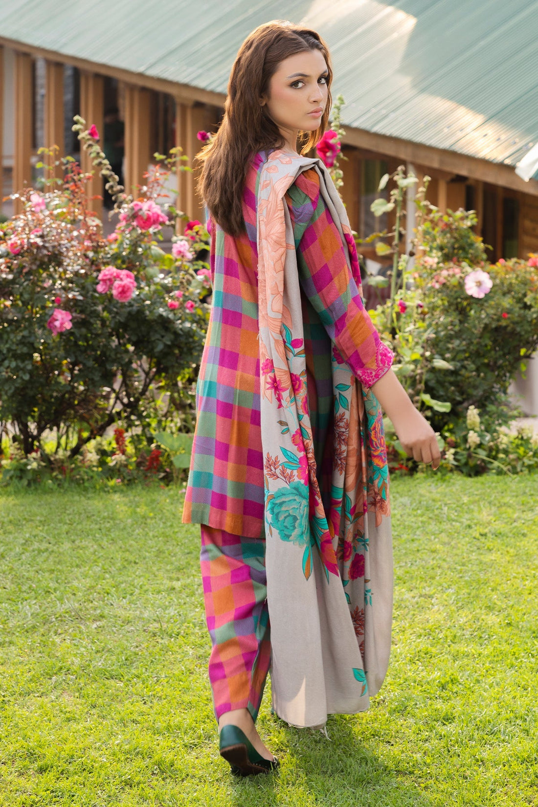 Charizma | Aniiq Embroidered Collection | STAPLE SHAWL ANW4-10 by Charizma - Designer Dress - Type: Casuals - Available at Libayah - 100% Original