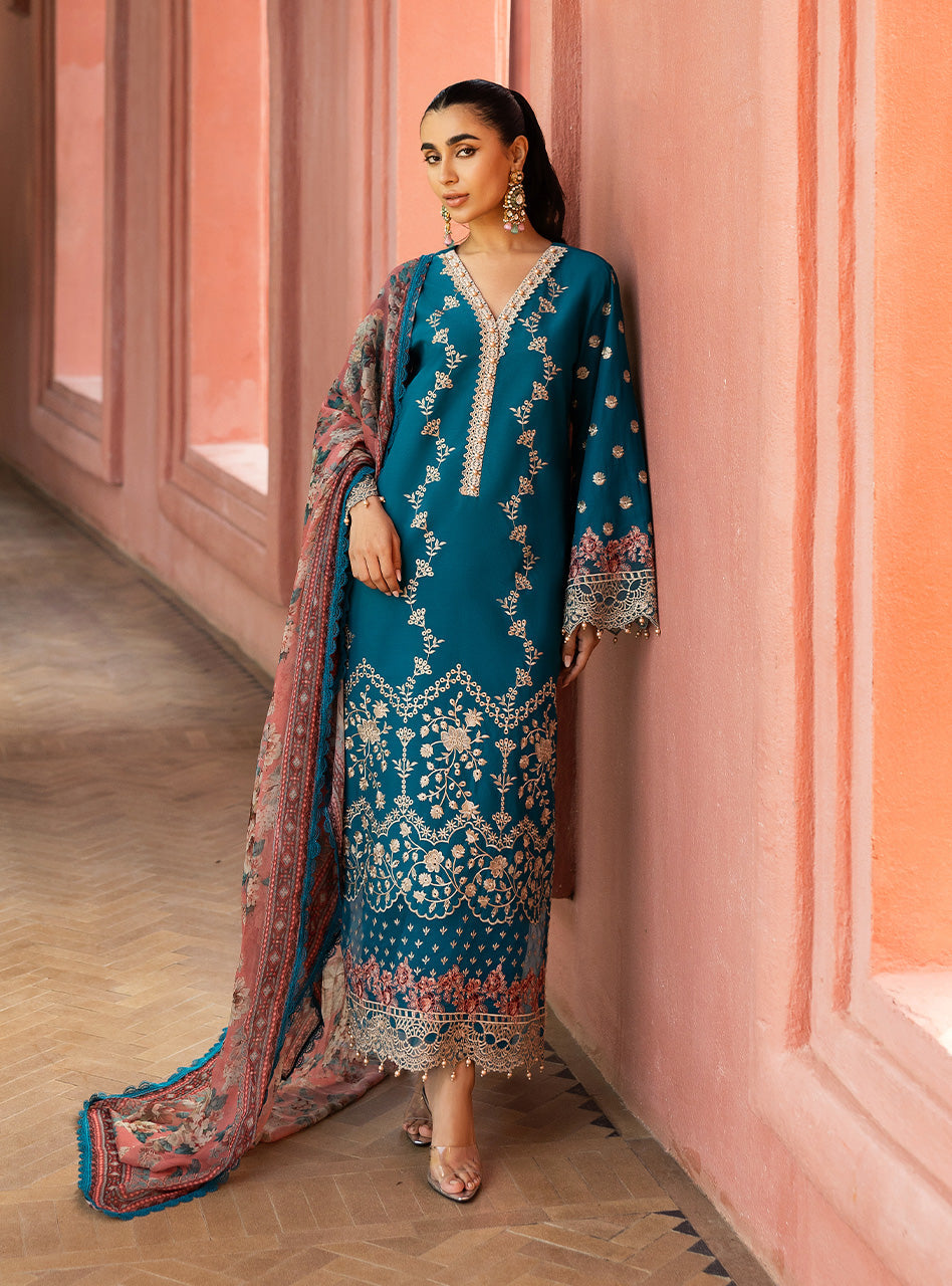 Zainab Chottani | Chikankari 25 | Izrah - 2A by Zainab Chottani - Designer Dress - Type: Ladies Clothes - Available at Libayah - 100% Original