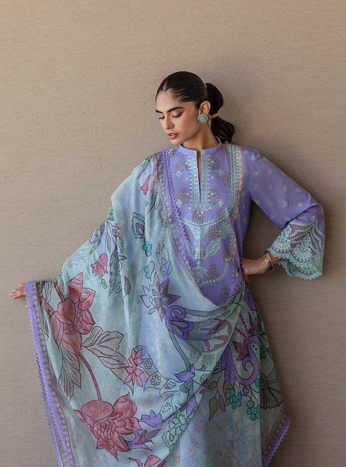 Zainab Chottani | Tahra Lawn 25 | Lina by Zainab Chottani - Designer Dress - Type: Ladies Clothes - Available at Libayah - 100% Original