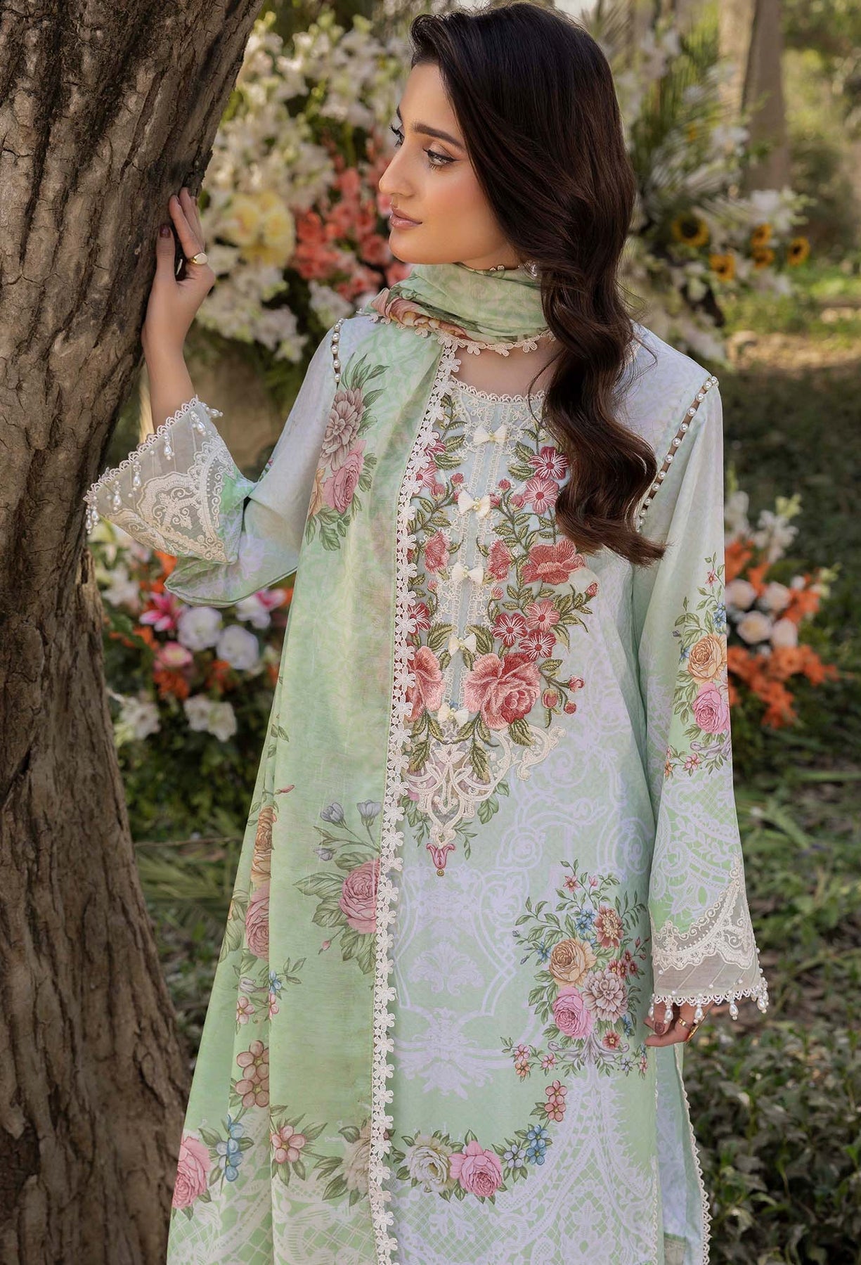 Adans Libas | Morzine Lawn 25 | MORZINE 07001 by Adans Libas - Designer Dress - Type: Ladies Clothes - Available at Libayah - 100% Original