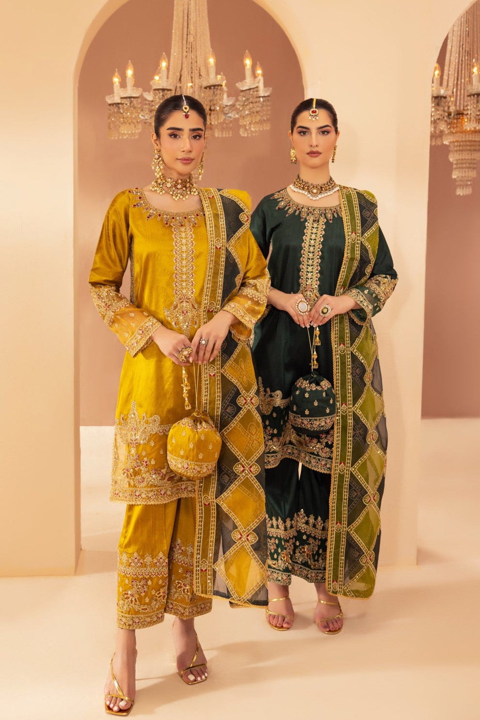 Mohagni | Heer Formals | MGS-26 by Mohagni - Designer Dress - Type: Ladies Clothes - Available at Libayah - 100% Original