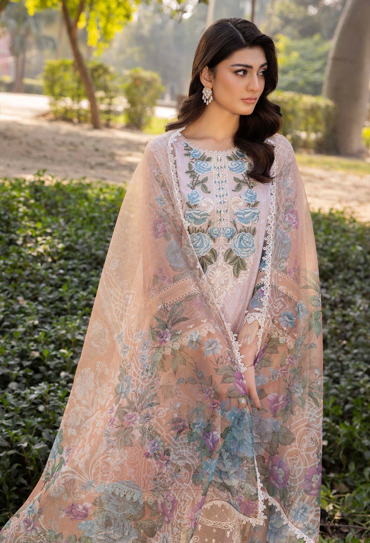 Adans Libas | Morzine Lawn 25 | MORZINE 07002 by Adans Libas - Designer Dress - Type: Ladies Clothes - Available at Libayah - 100% Original