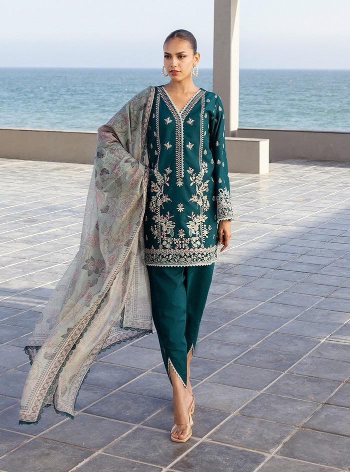 Zainab Chottani | Tahra Lawn 25 | Mina by Zainab Chottani - Designer Dress - Type: Ladies Clothes - Available at Libayah - 100% Original