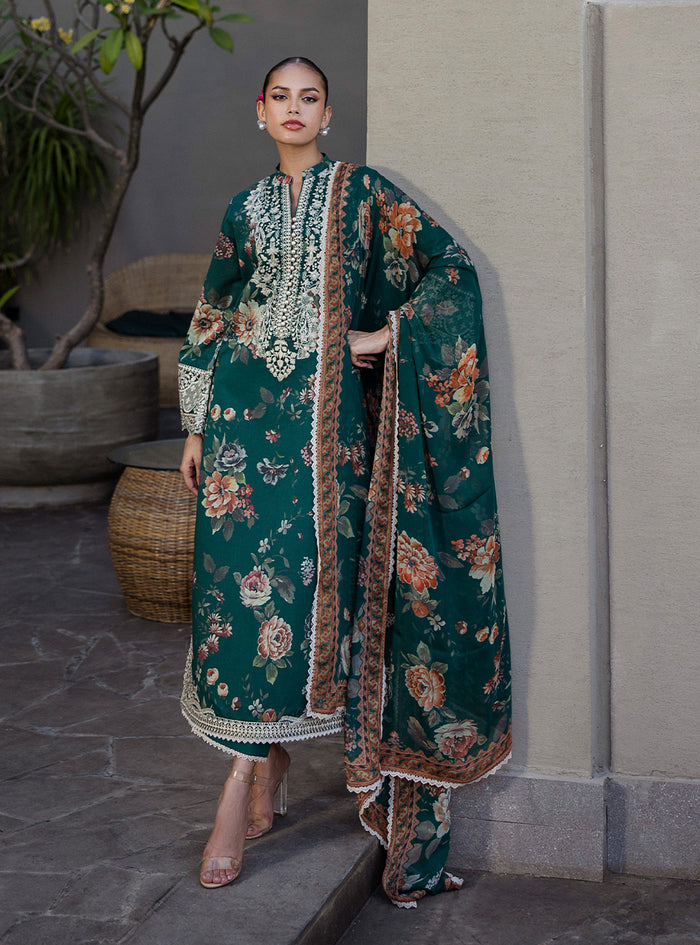 Zainab Chottani | Tahra Lawn 25 | Velina by Zainab Chottani - Designer Dress - Type: Ladies Clothes - Available at Libayah - 100% Original