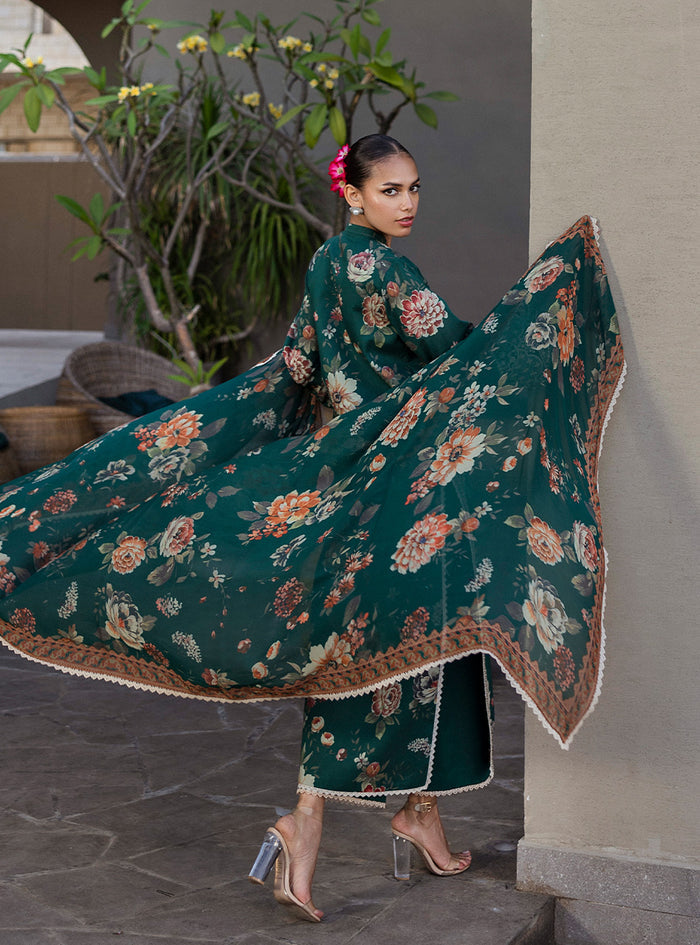Zainab Chottani | Tahra Lawn 25 | Velina by Zainab Chottani - Designer Dress - Type: Ladies Clothes - Available at Libayah - 100% Original