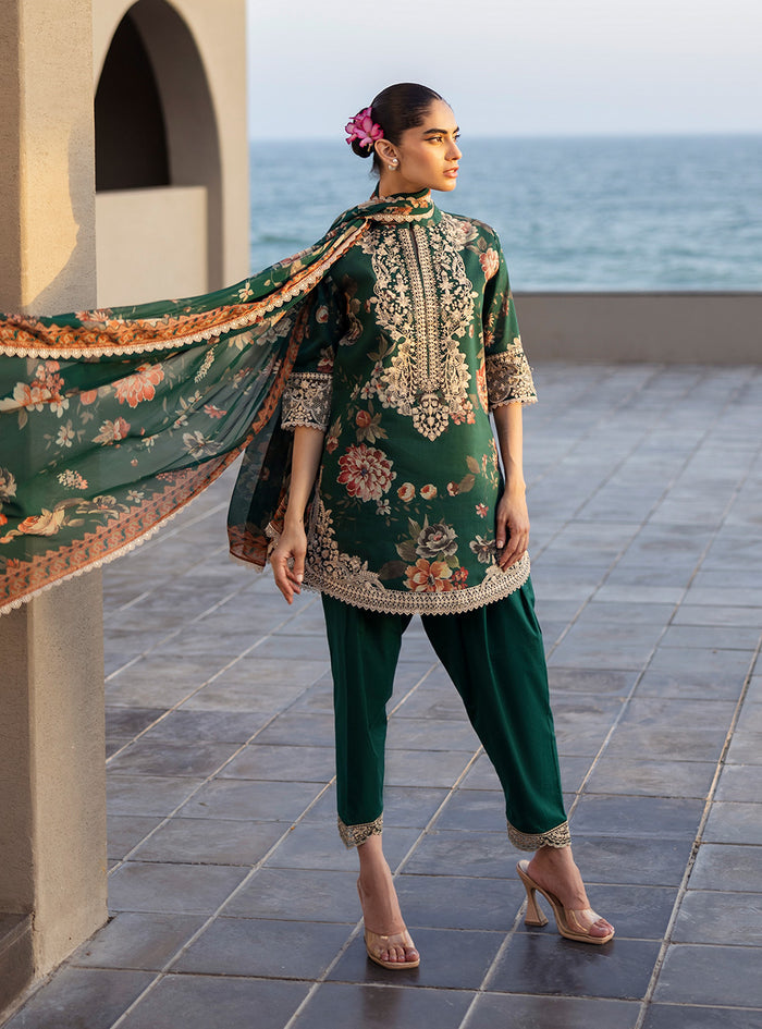 Zainab Chottani | Tahra Lawn 25 | Velina by Zainab Chottani - Designer Dress - Type: Ladies Clothes - Available at Libayah - 100% Original