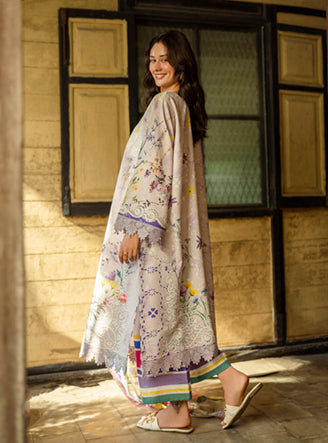 Roheenaz | Ethereal Bloom Lawn 25 | Liora by Roheenaz - Designer Dress - Type: Ladies Clothes - Available at Libayah - 100% Original