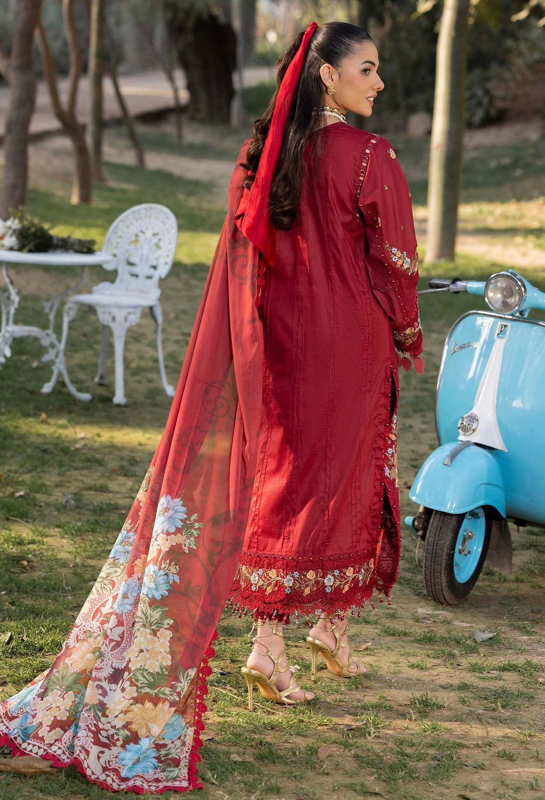 Adans Libas | Gul Rukh Lawn 25 | RUKH 2832 by Adans Libas - Designer Dress - Type: Ladies Clothes - Available at Libayah - 100% Original
