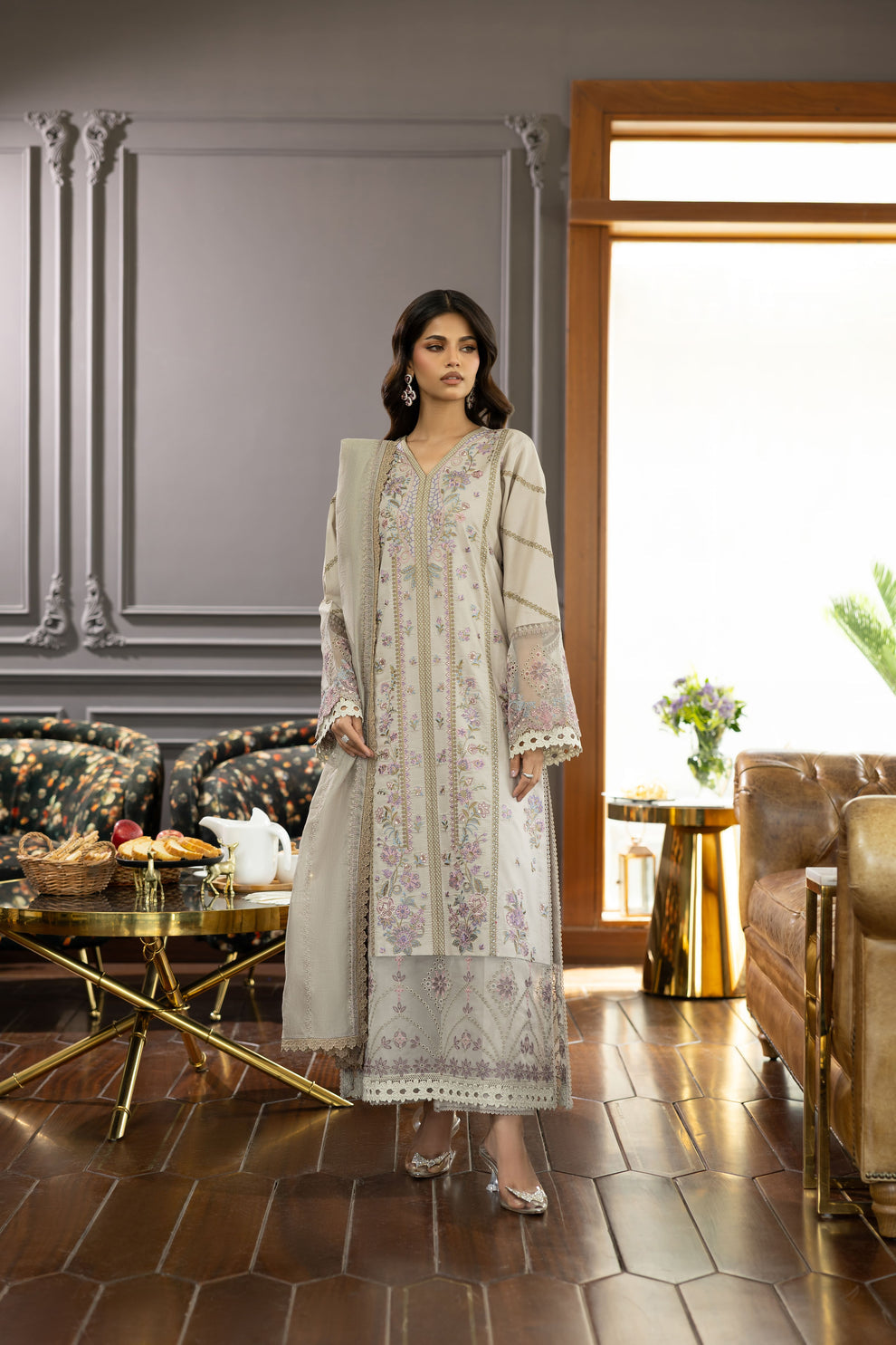 Florent | Eid Collection | FEF - 5A by Florent - Designer Dress - Type: Ladies Clothes - Available at Libayah - 100% Original