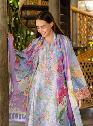 Roheenaz | Ethereal Bloom Lawn 25 |Florien by Roheenaz - Designer Dress - Type: Ladies Clothes - Available at Libayah - 100% Original