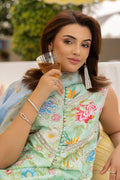 Saad Shaikh | Lawn 25 | See Green - Mintara by Saad Shaikh - Designer Dress - Type: Ladies Clothes - Available at Libayah - 100% Original