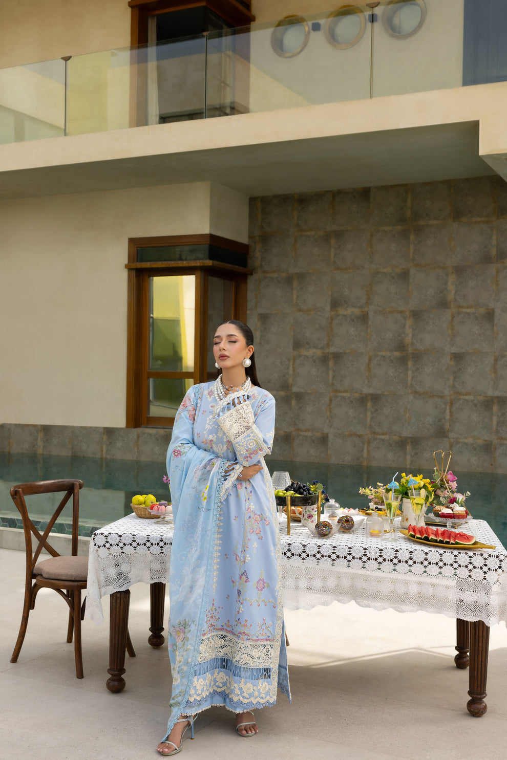 Florent | Eid Collection | FEF - 6B by Florent - Designer Dress - Type: Ladies Clothes - Available at Libayah - 100% Original