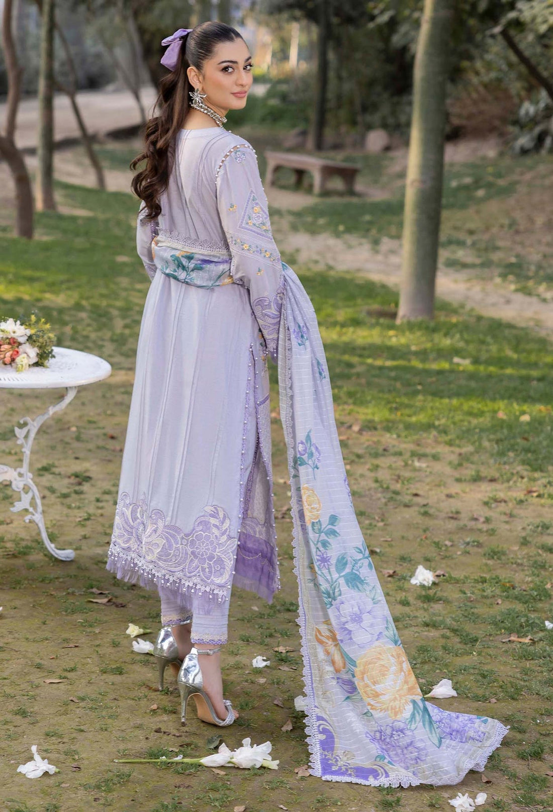 Adans Libas | Gul Rukh Lawn 25 | RUKH 2835 by Adans Libas - Designer Dress - Type: Ladies Clothes - Available at Libayah - 100% Original