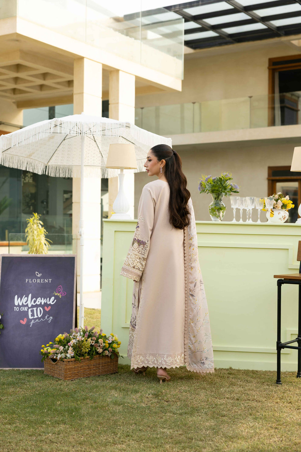 Florent | Eid Collection | FEF - 6A by Florent - Designer Dress - Type: Ladies Clothes - Available at Libayah - 100% Original