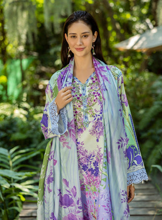 Roheenaz | Ethereal Bloom Lawn 25 | Florisse by Roheenaz - Designer Dress - Type: Ladies Clothes - Available at Libayah - 100% Original