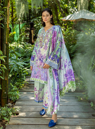 Roheenaz | Ethereal Bloom Lawn 25 | Florisse by Roheenaz - Designer Dress - Type: Ladies Clothes - Available at Libayah - 100% Original