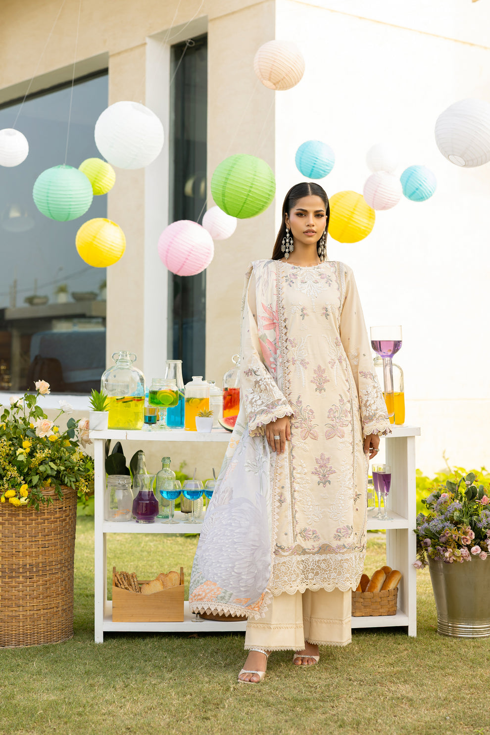 Florent | Eid Collection | FEF - 3B by Florent - Designer Dress - Type: Ladies Clothes - Available at Libayah - 100% Original