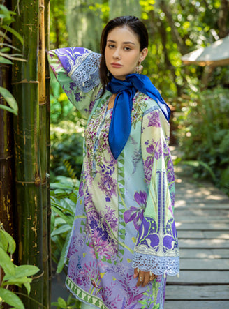 Roheenaz | Ethereal Bloom Lawn 25 | Florisse by Roheenaz - Designer Dress - Type: Ladies Clothes - Available at Libayah - 100% Original