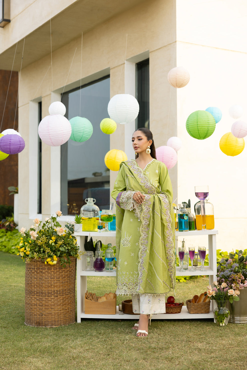 Florent | Eid Collection |FEF - 7B by Florent - Designer Dress - Type: Ladies Clothes - Available at Libayah - 100% Original