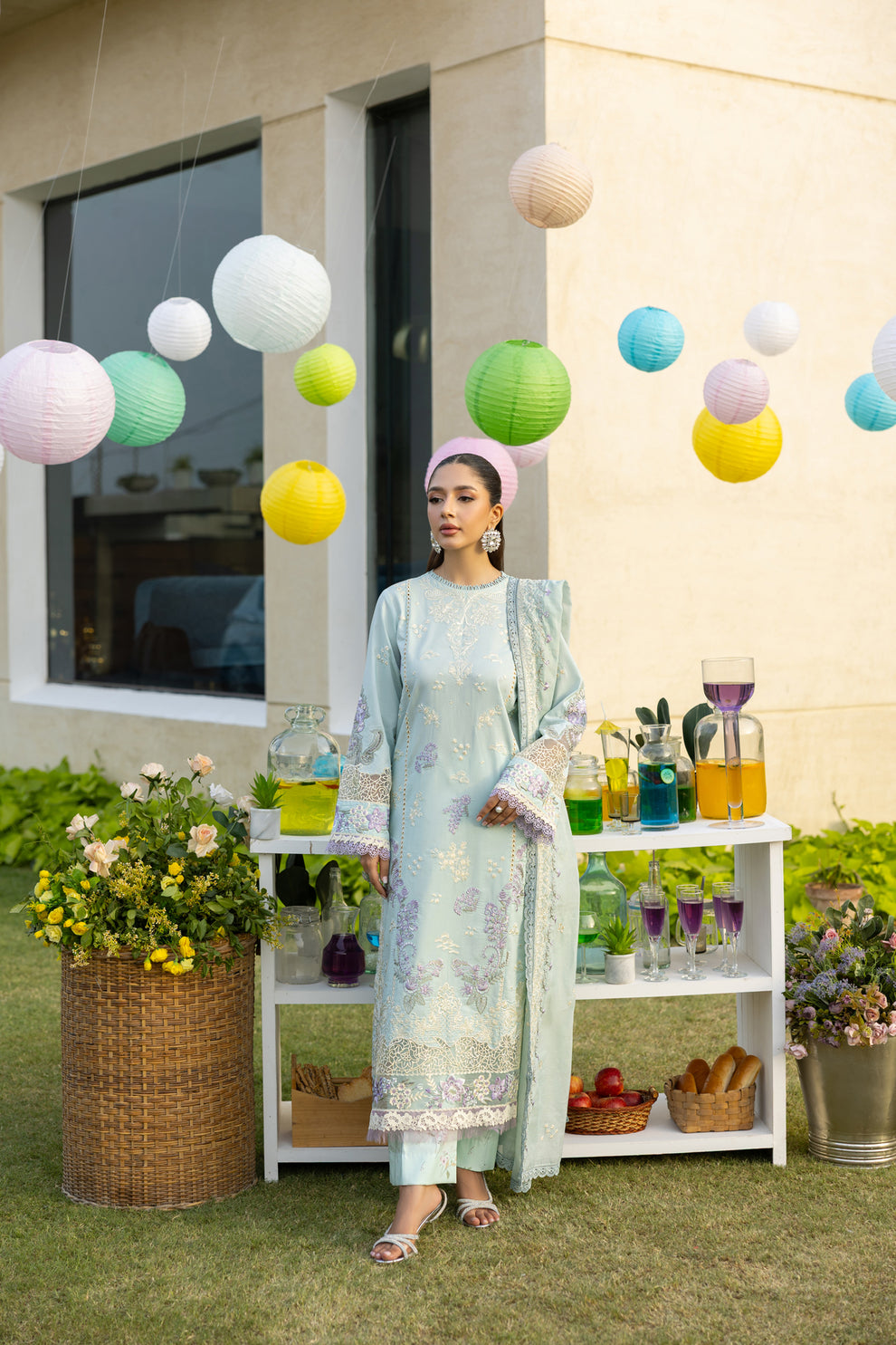 Florent | Eid Collection | FEF - 2B by Florent - Designer Dress - Type: Ladies Clothes - Available at Libayah - 100% Original