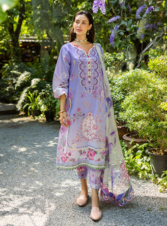 Roheenaz | Ethereal Bloom Lawn 25 | Meliora by Roheenaz - Designer Dress - Type: Ladies Clothes - Available at Libayah - 100% Original