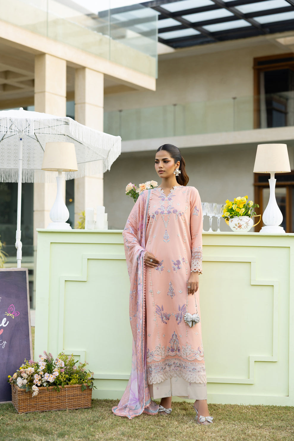 Florent | Eid Collection | FEF - 4A by Florent - Designer Dress - Type: Ladies Clothes - Available at Libayah - 100% Original