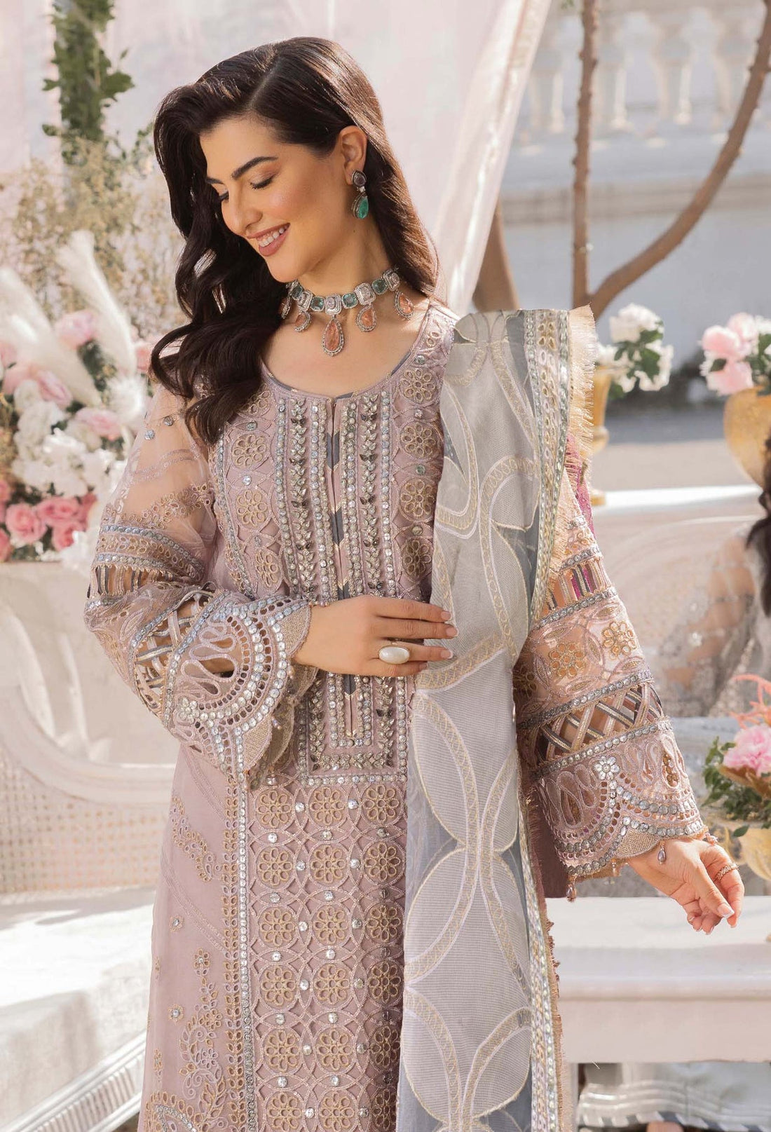Adans Libas | Jab We Met | MYSTIC VEIL by Adans Libas - Designer Dress - Type: Ladies Clothes - Available at Libayah - 100% Original