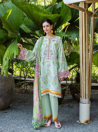 Roheenaz | Ethereal Bloom Lawn 25 | Ivara by Roheenaz - Designer Dress - Type: Ladies Clothes - Available at Libayah - 100% Original