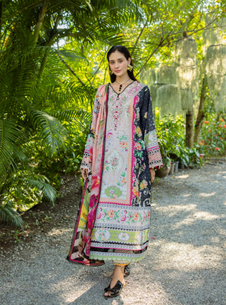 Roheenaz | Ethereal Bloom Lawn 25 | Nymeria by Roheenaz - Designer Dress - Type: Ladies Clothes - Available at Libayah - 100% Original