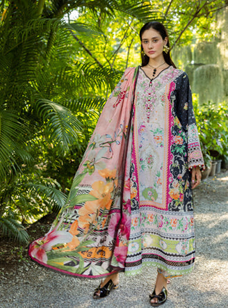 Roheenaz | Ethereal Bloom Lawn 25 | Nymeria by Roheenaz - Designer Dress - Type: Ladies Clothes - Available at Libayah - 100% Original