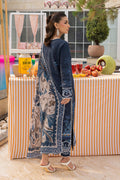 Saad Shaikh | Lawn 25 | Navy Blue - Blue Mirage by Saad Shaikh - Designer Dress - Type: Ladies Clothes - Available at Libayah - 100% Original
