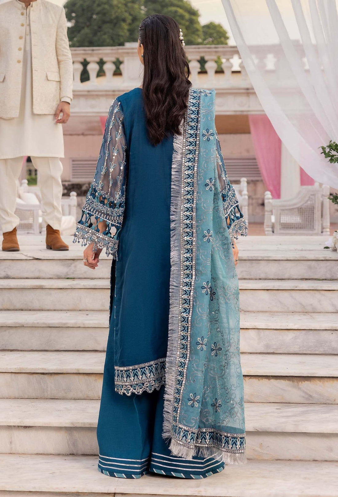 Adans Libas | Jab We Met | CELESTIAL BLOOM by Adans Libas - Designer Dress - Type: Ladies Clothes - Available at Libayah - 100% Original