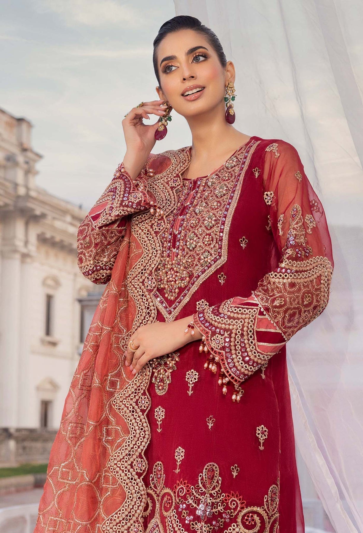 Adans Libas | Jab We Met | RADIANT SERENITY by Adans Libas - Designer Dress - Type: Ladies Clothes - Available at Libayah - 100% Original