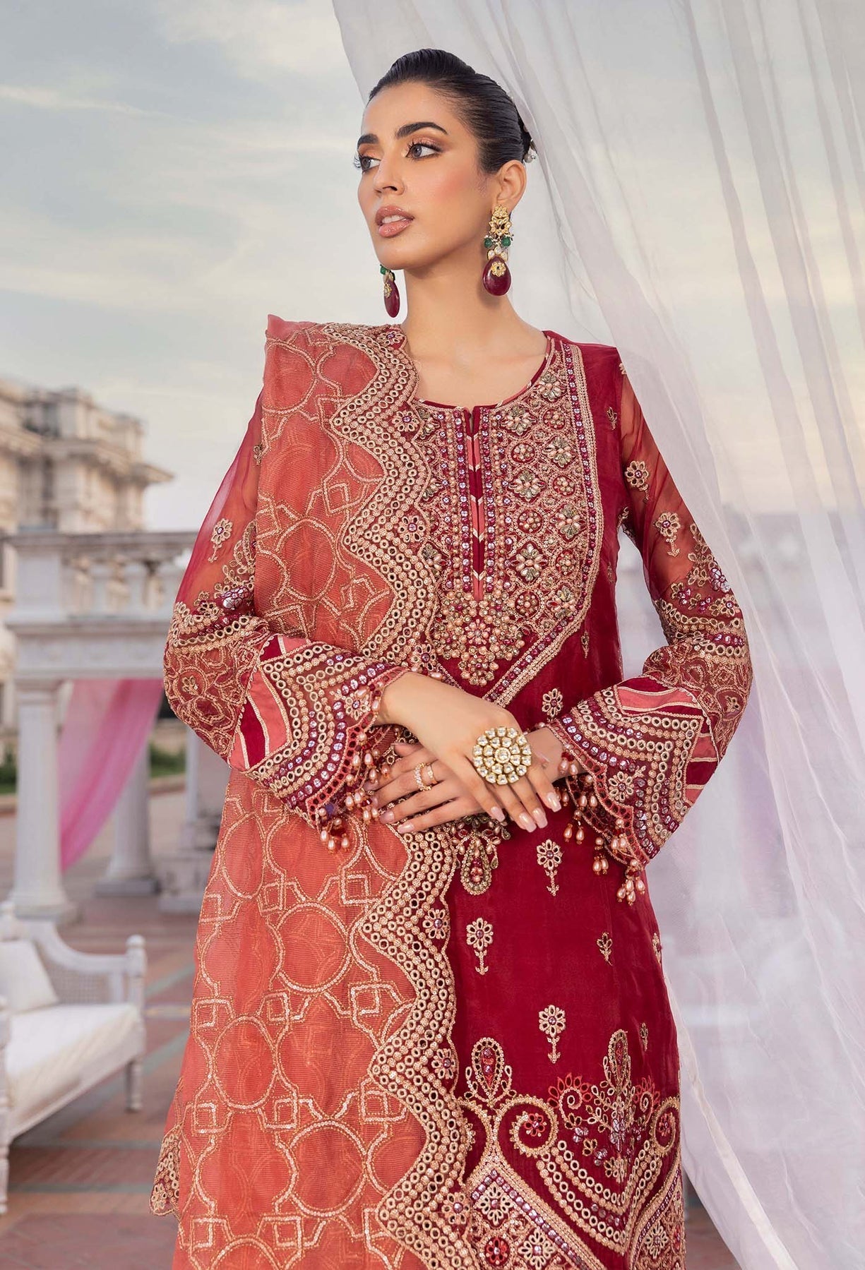 Adans Libas | Jab We Met | RADIANT SERENITY by Adans Libas - Designer Dress - Type: Ladies Clothes - Available at Libayah - 100% Original