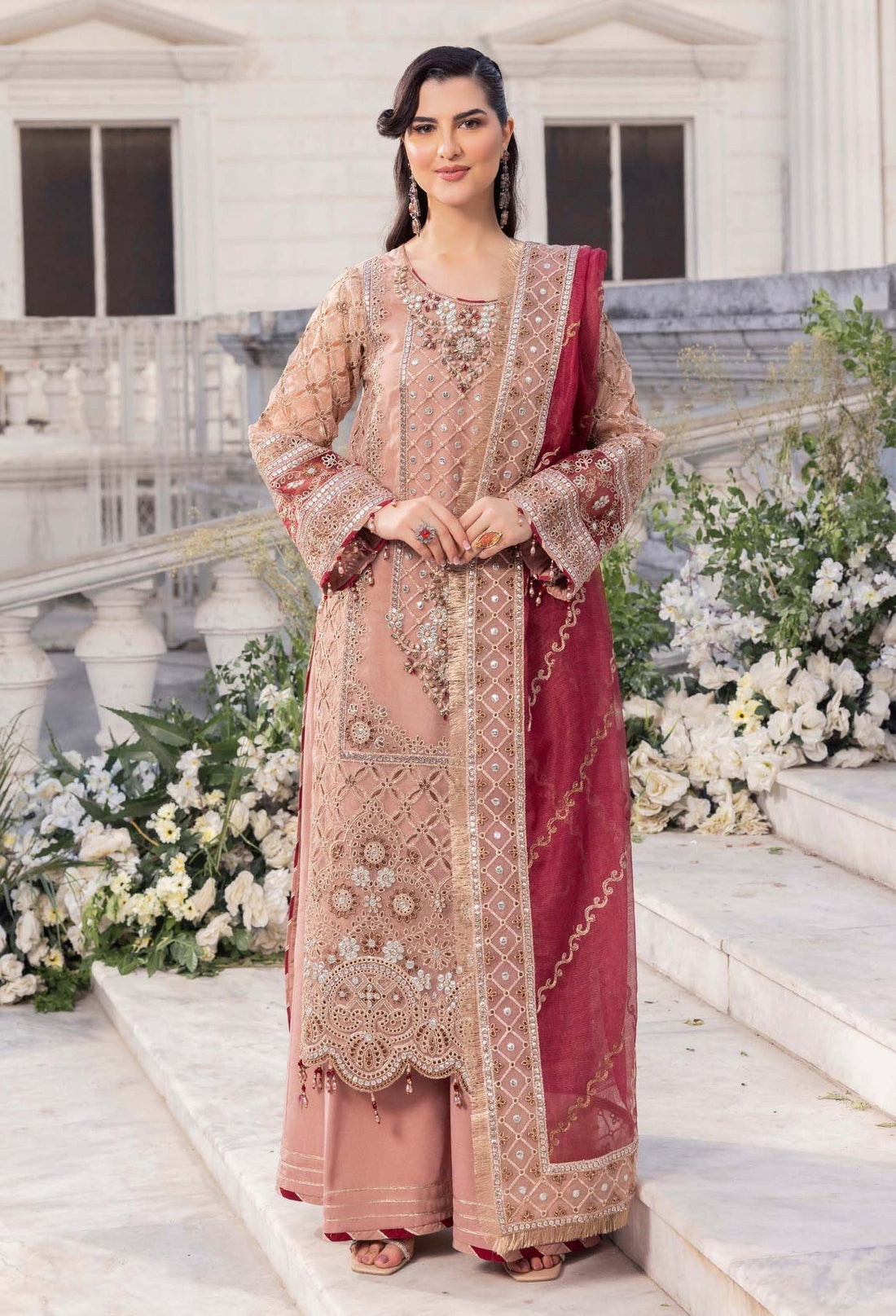 Adans Libas | Jab We Met | REFINED GLIMMER by Adans Libas - Designer Dress - Type: Ladies Clothes - Available at Libayah - 100% Original