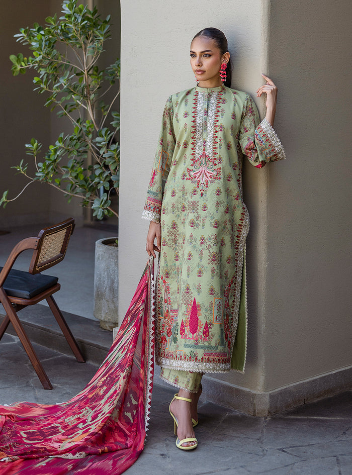 Zainab Chottani | Tahra Lawn 25 | Zaira by Zainab Chottani - Designer Dress - Type: Ladies Clothes - Available at Libayah - 100% Original