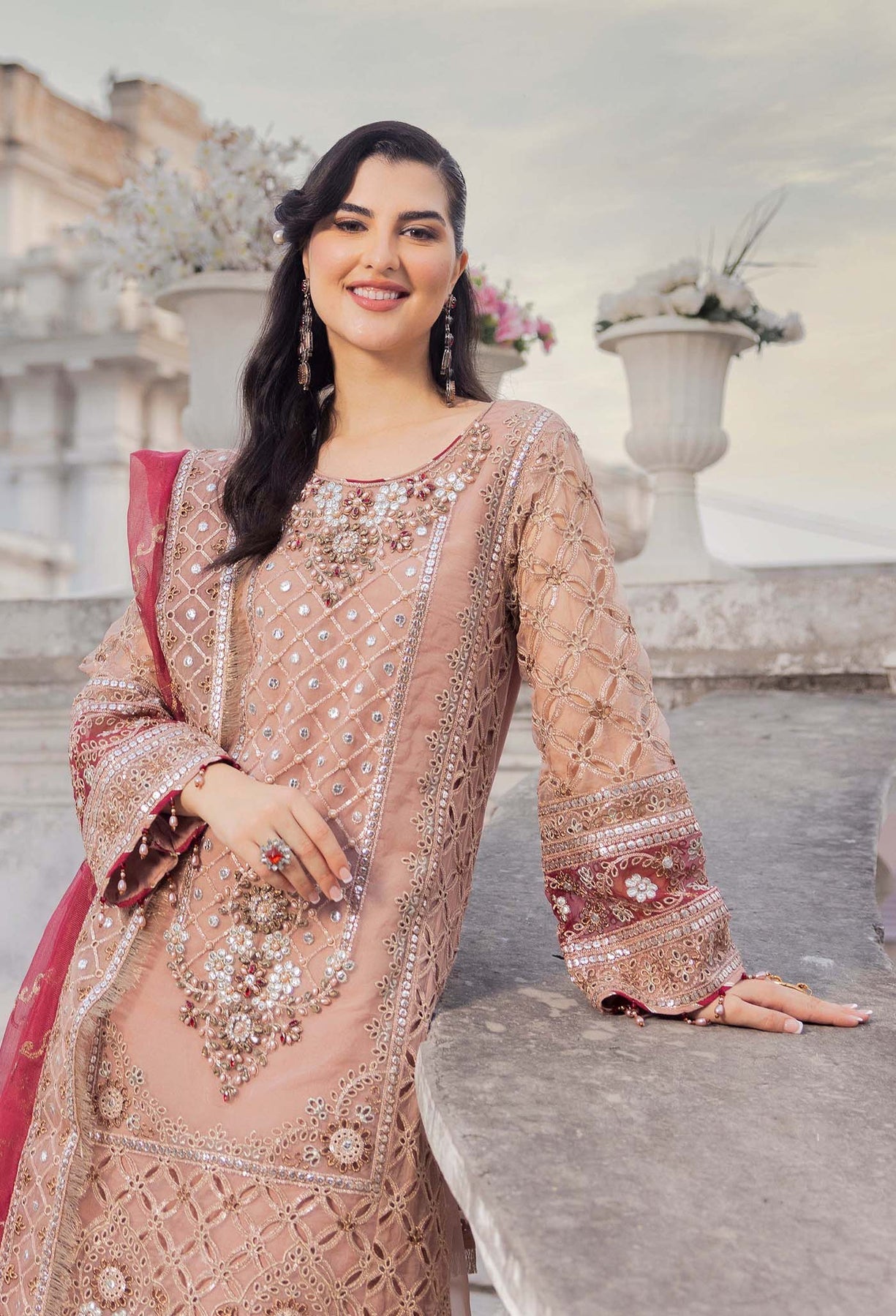 Adans Libas | Jab We Met | REFINED GLIMMER by Adans Libas - Designer Dress - Type: Ladies Clothes - Available at Libayah - 100% Original