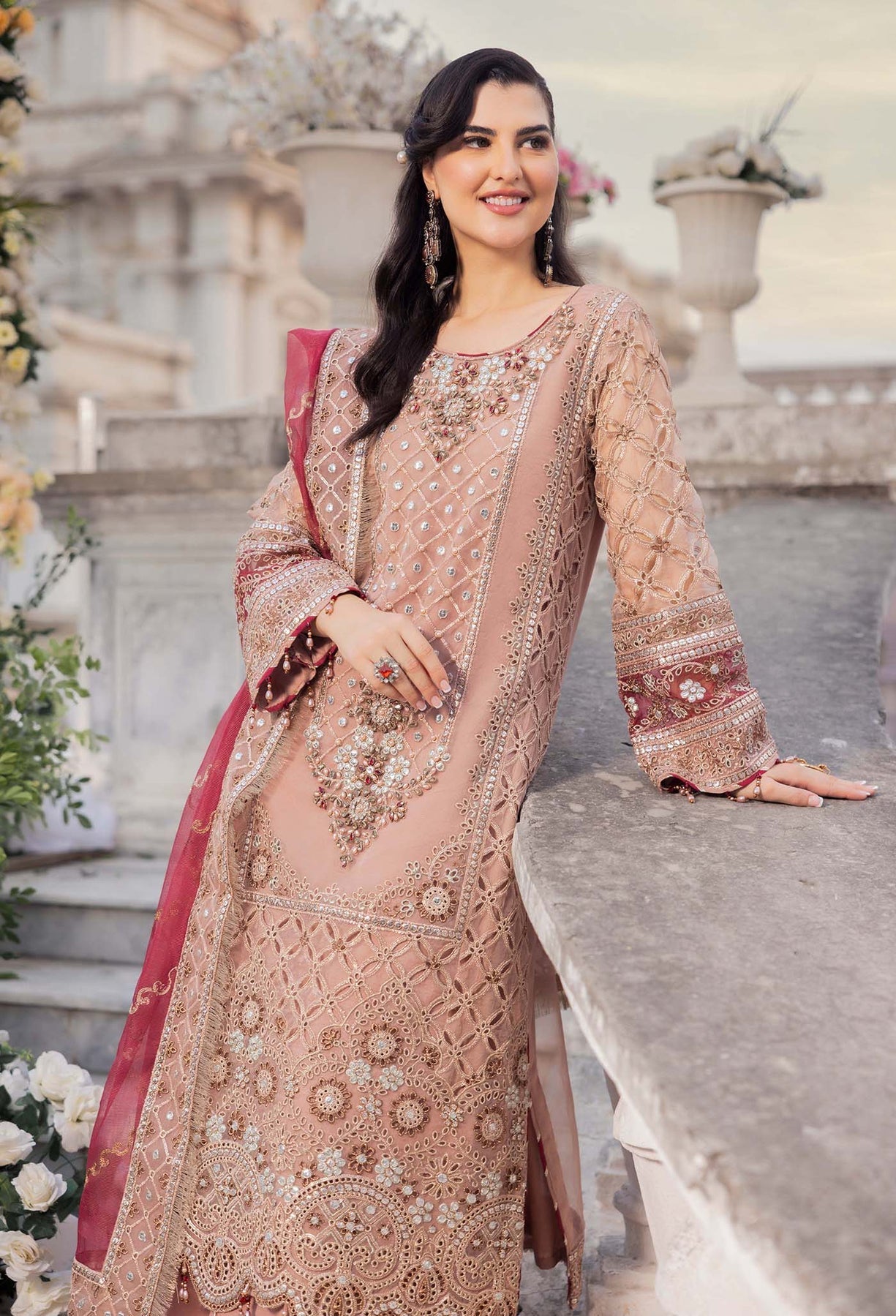 Adans Libas | Jab We Met | REFINED GLIMMER by Adans Libas - Designer Dress - Type: Ladies Clothes - Available at Libayah - 100% Original