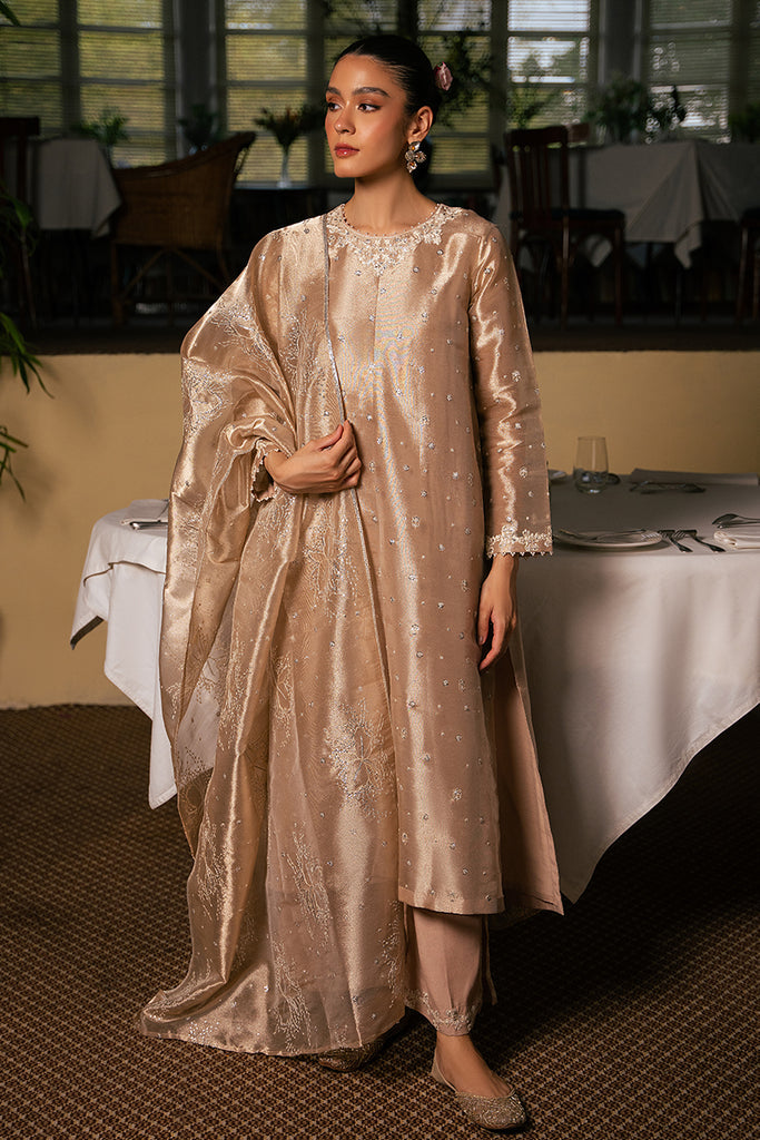 Cross Stitch | Luxury Pret | SUNSET BLUSH by Cross Stitch - Designer Dress - Type: Luxury - Available at Libayah - 100% Original