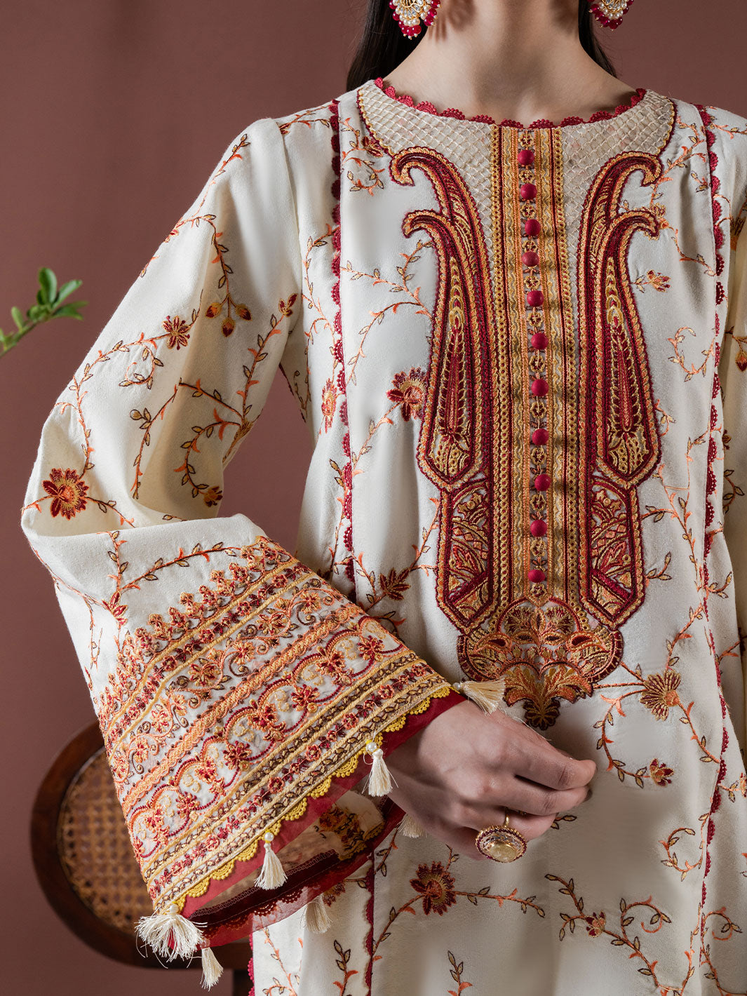 Faiza Faisal | Winter Edit 2024 | ADA by Faiza Faisal - Designer Dress - Type: Ladies Clothes - Available at Libayah - 100% Original