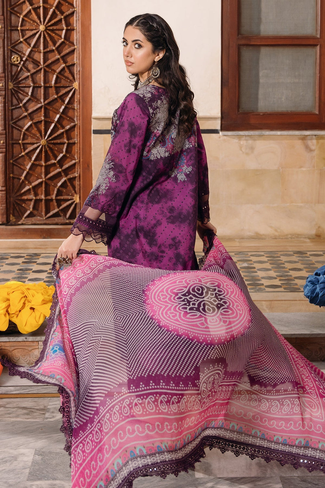 Charizma | Lawn Collection 24 | CH4-08 by Charizma - Designer Dress - Type: Casuals - Available at Libayah - 100% Original