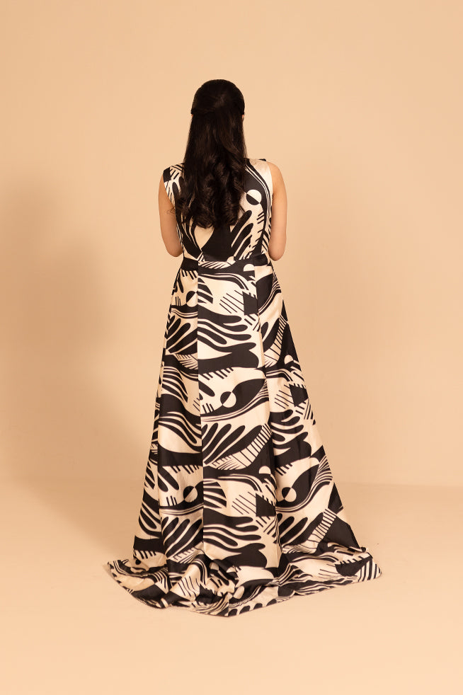 Fozia Khalid | Print Edit | Astral by Fozia Khalid - Designer Dress - Type: Casuals - Available at Libayah - 100% Original